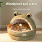 Cat Nest Four Seasons Universal Winter Warm Closed