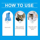 Yegebang Cat Cleaning Mousse Mild Non-irritating Pet Cleaning Foam