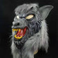 Halloween Wolf Head Wolf Gloves Animal Hood Mask